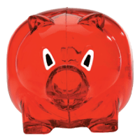 Piggy red-Clip